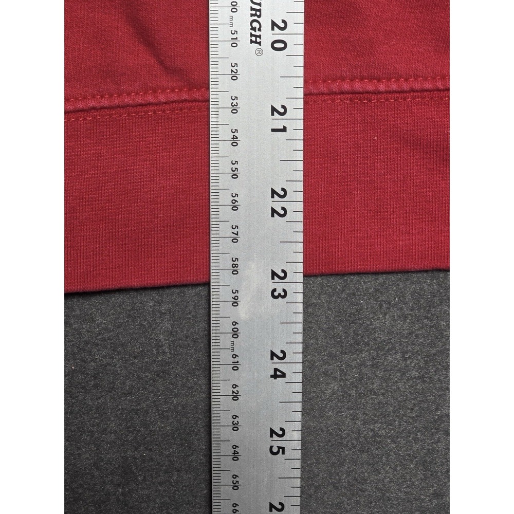 Obey Men's Small Red Graphic Skeleton Crew Neck Pullover Skateboarding Skate - Picture 6 of 6